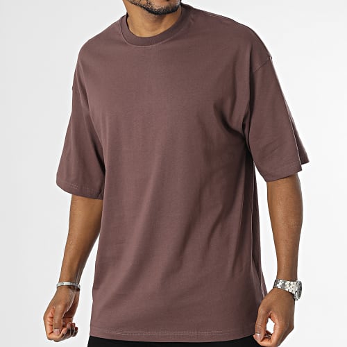 Tee Shirt Oversize Large Marron