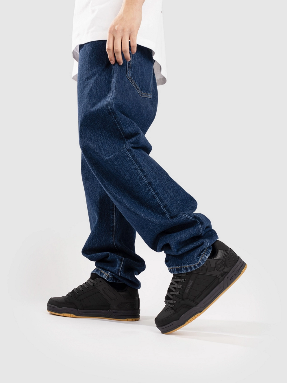 Carhartt WIP Aaron Jeans blue stone washed