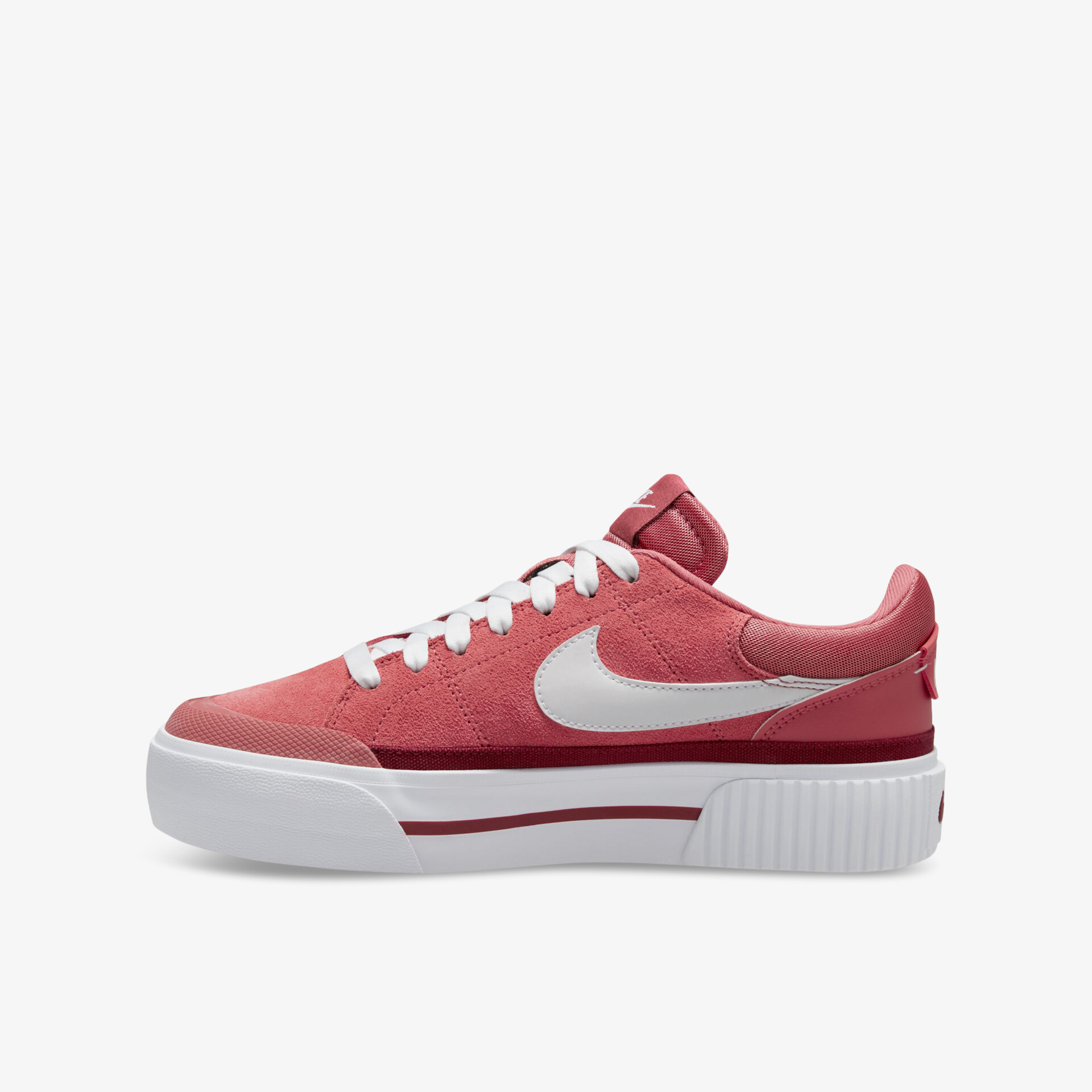 Nike Court Legacy Lift Damen Sneaker Low - rot | reno.de