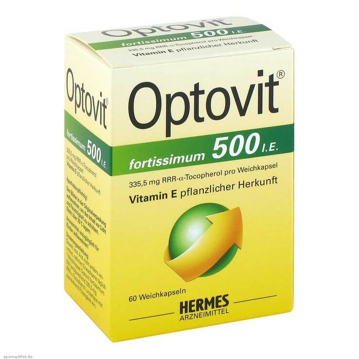 Optovit fortissimum 500 Kaps, 60 St