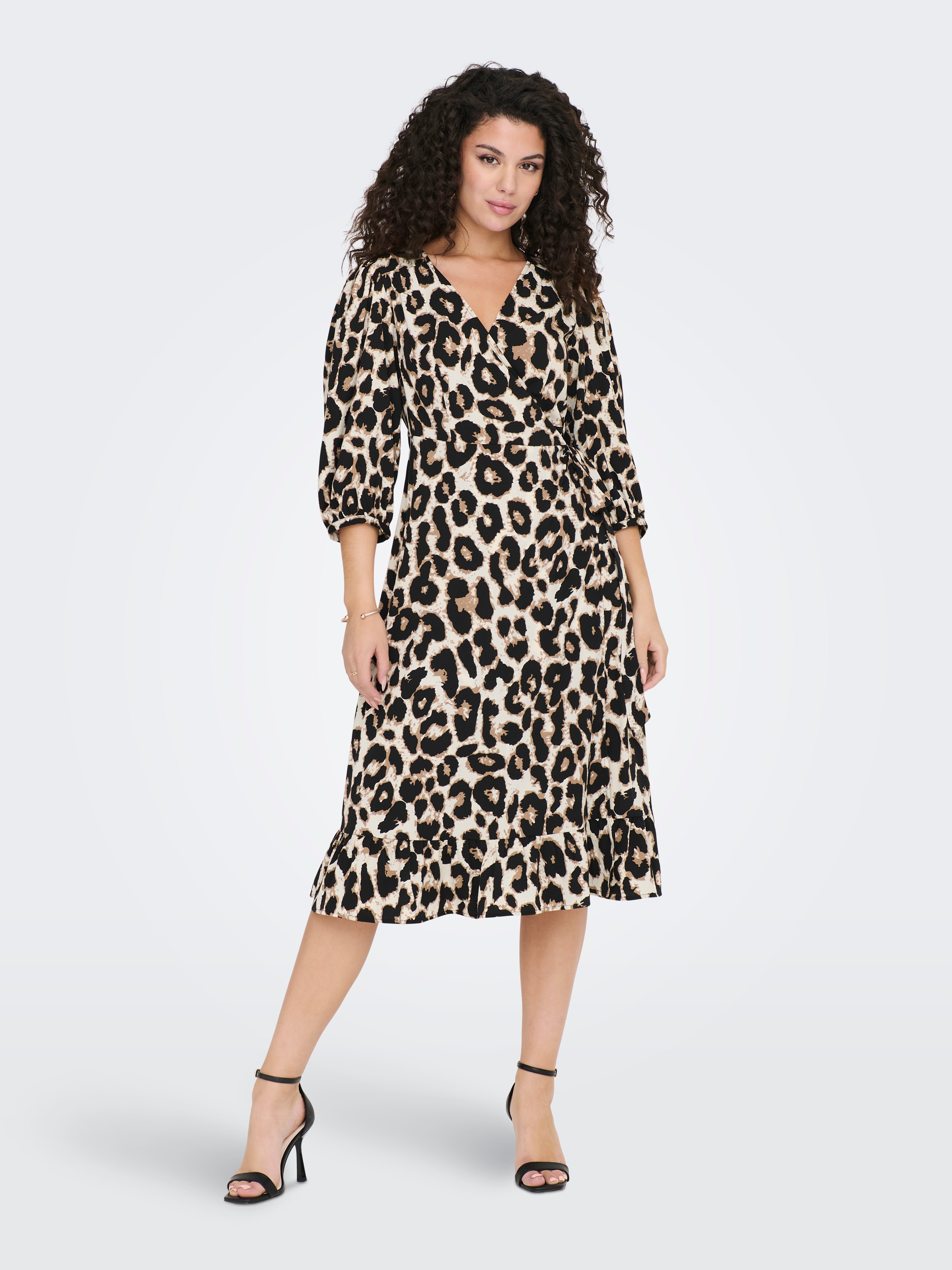 ONLOLIVIA Langes Kleid Cloud Dancer