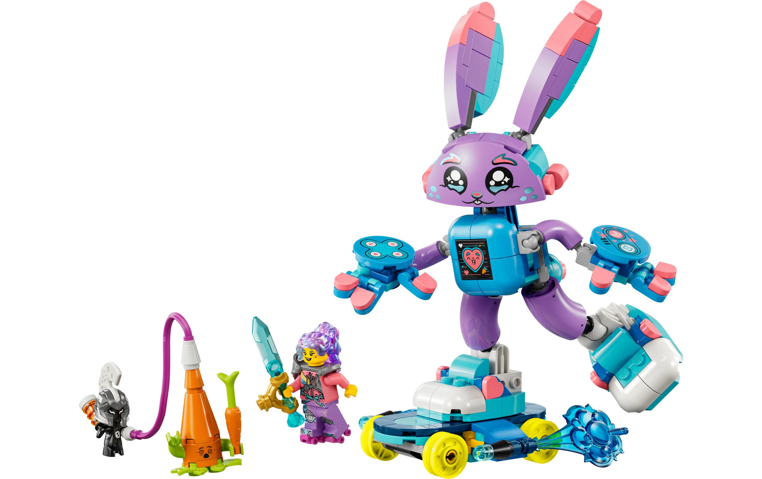 DreamZzz Izzie und Bunchurro der Gaming-Hase 71490Hopsen Sie mit dem Spielzeughasen zu spannenden Abenteuern