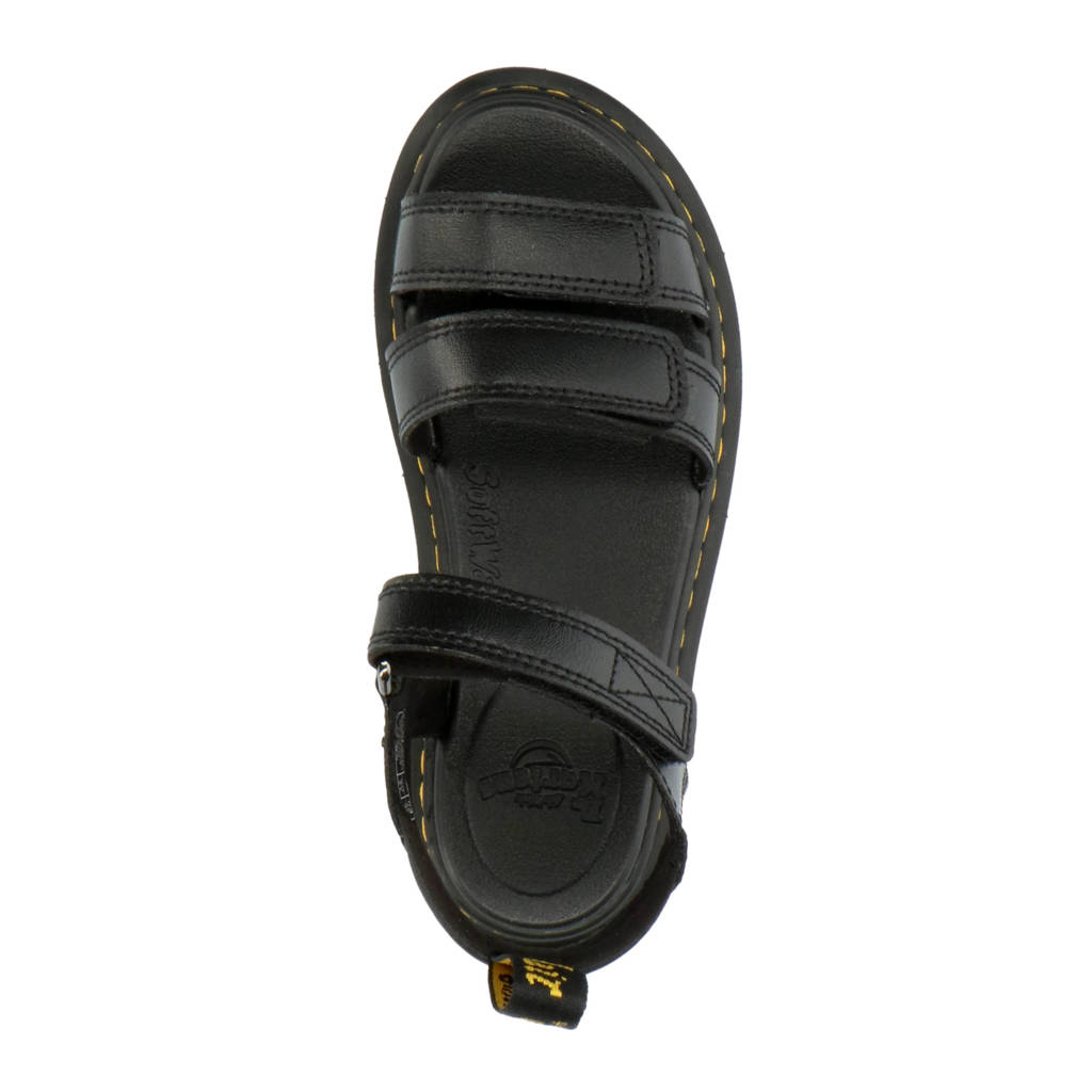 Dr. Martens Klaire J Black T Lamper leren sandalen zwart