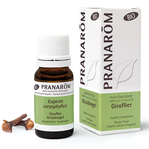 Óleo Essencial de Cravo Orgânico Pranarom 10ml