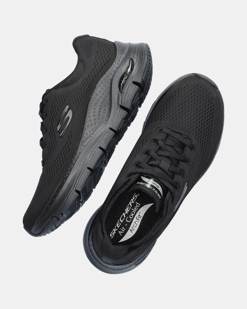 Skechers Arch Fit Lage sneakers  - zwart