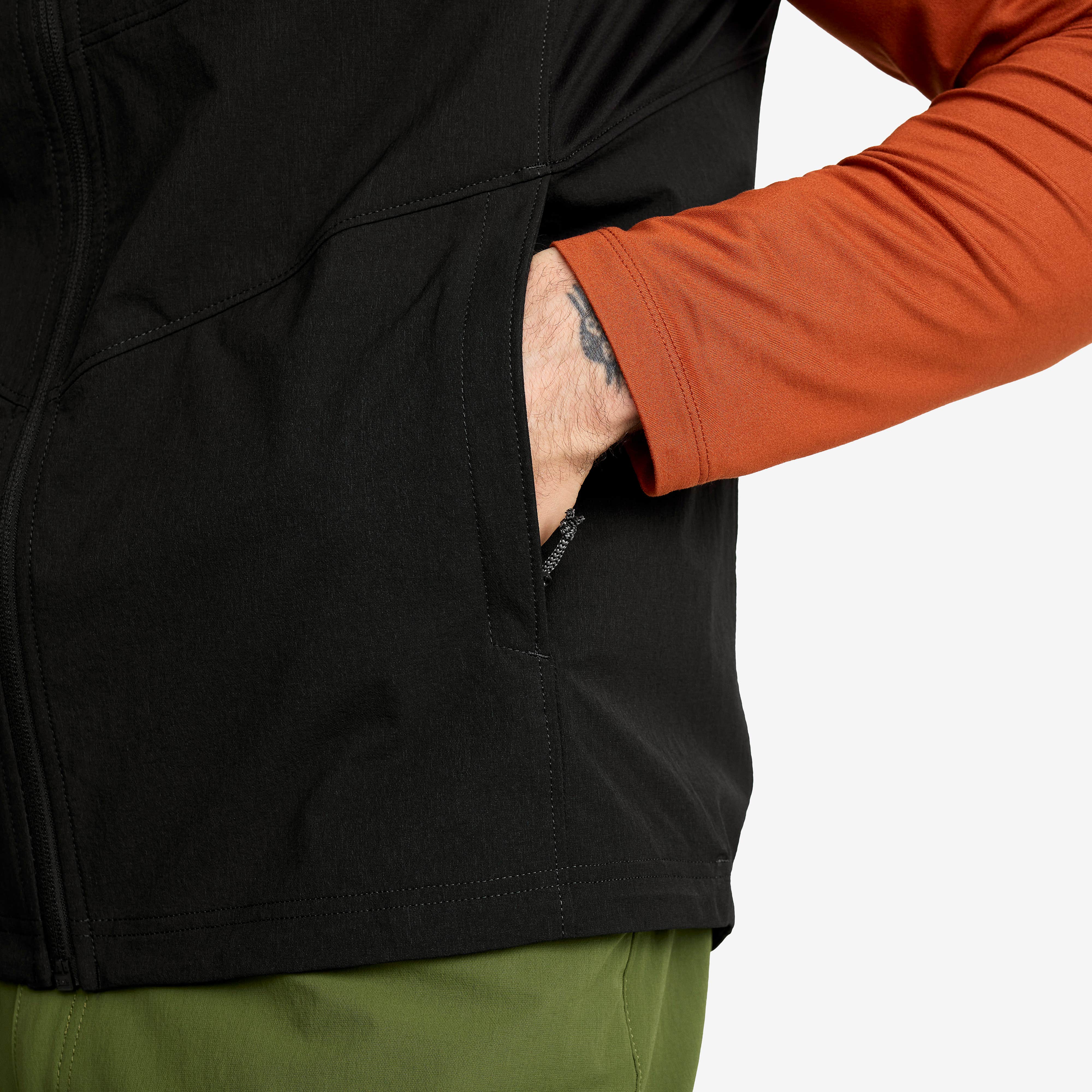Venue Light Softshell Vest Herre Black