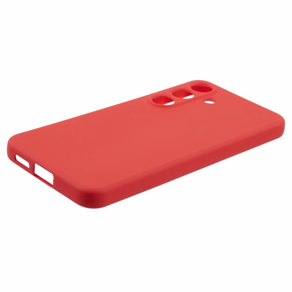 Samsung Galaxy S25  Plus Gummi Case Hülle mit Kameraschutz - Rot (Matt)