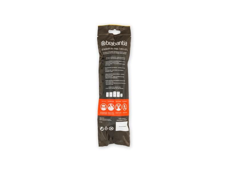 Brabantia Kehrichtsack PerfectFit 3 l, 20 Stück Abfallsack Grösse A