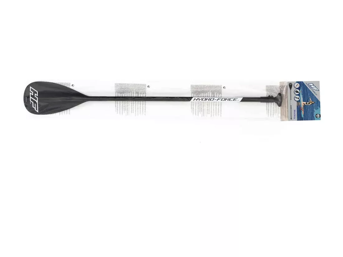 Pagaie 2 sections transformables - 167 / 217 cm - Noir