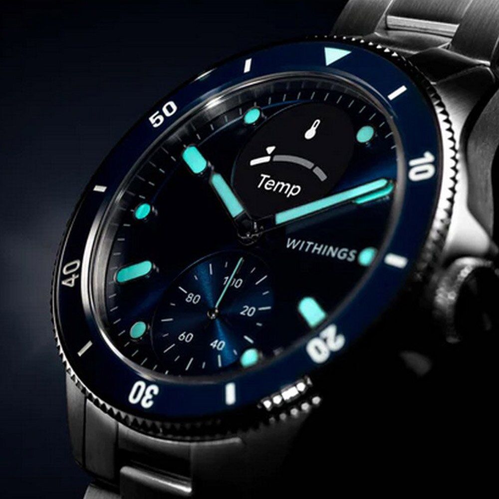 Withings ScanWatch Nova, blau