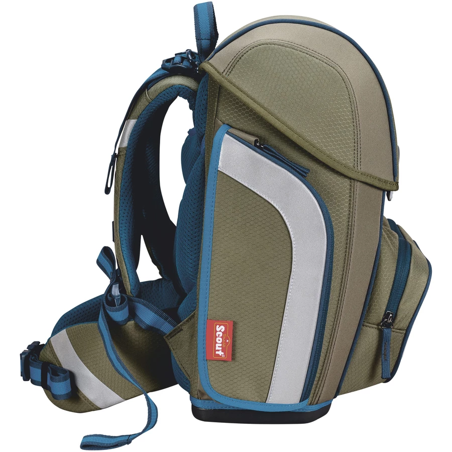 Scout Genius - Schulranzen Set 4 tlg. mit Turnbeutel Adventure