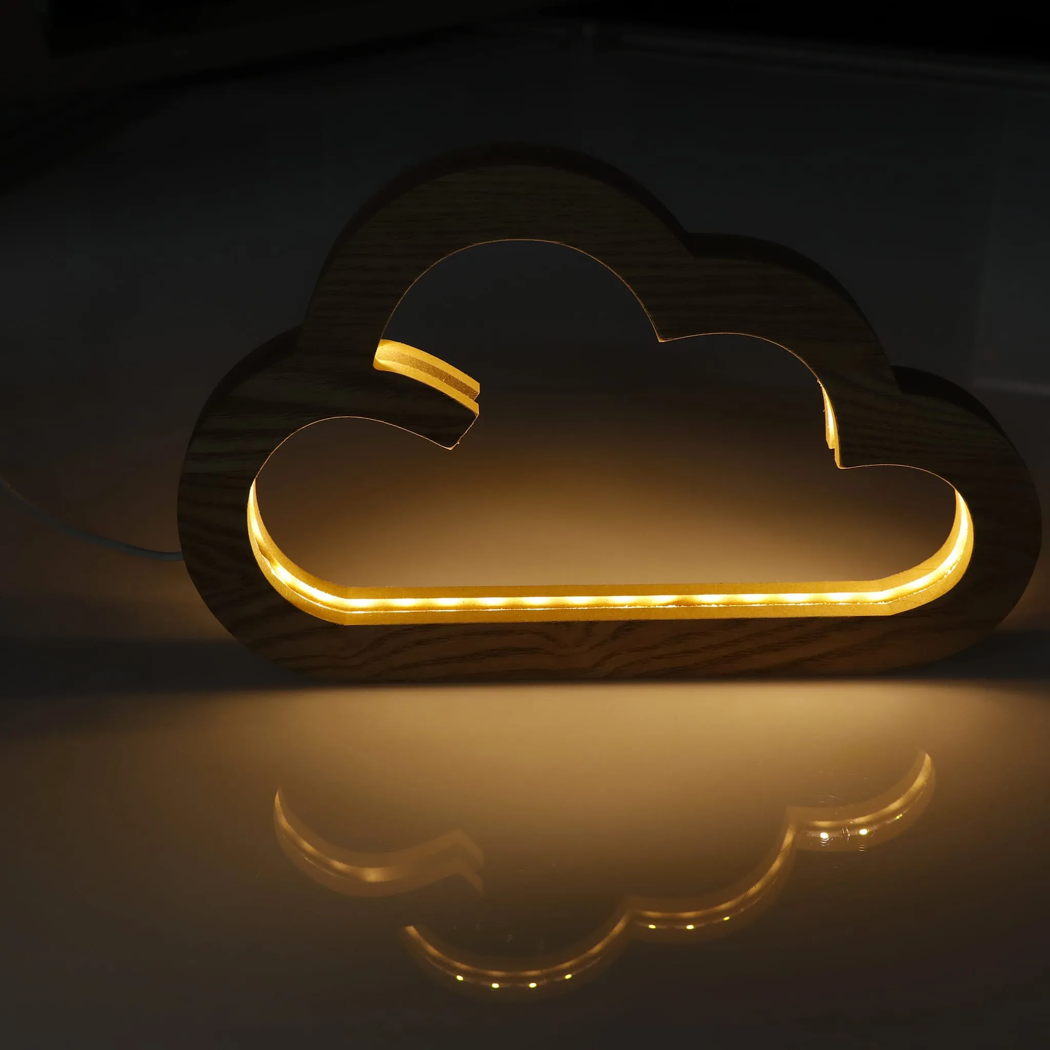 Bébé Confort Veilleuse Nuage En Bois Led