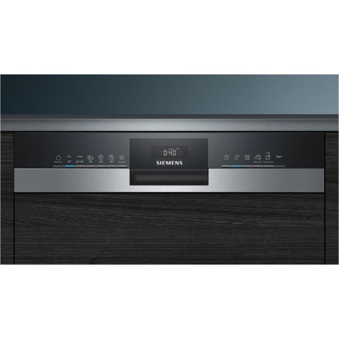Siemens teilintegrierter Geschirrspüler iQ300 SN53HS30AE Edelstahl