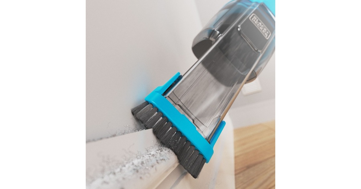 BLACK+DECKERNVD215J-QW 7.2V 1.5Ah Kruimeldief met accessoires handstofzuiger  (Blauw/zwart)