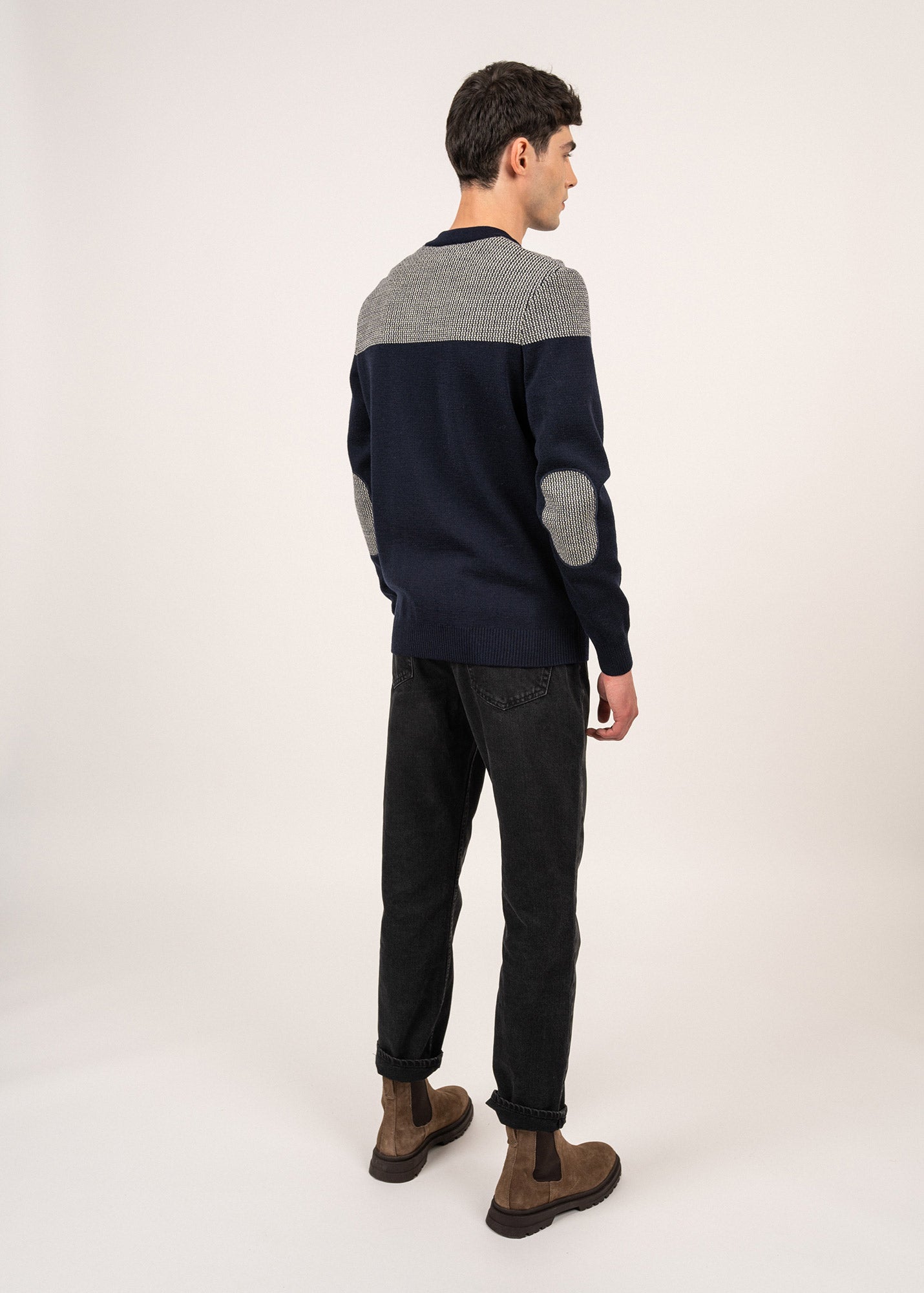 Pull marin bicolore Dinan