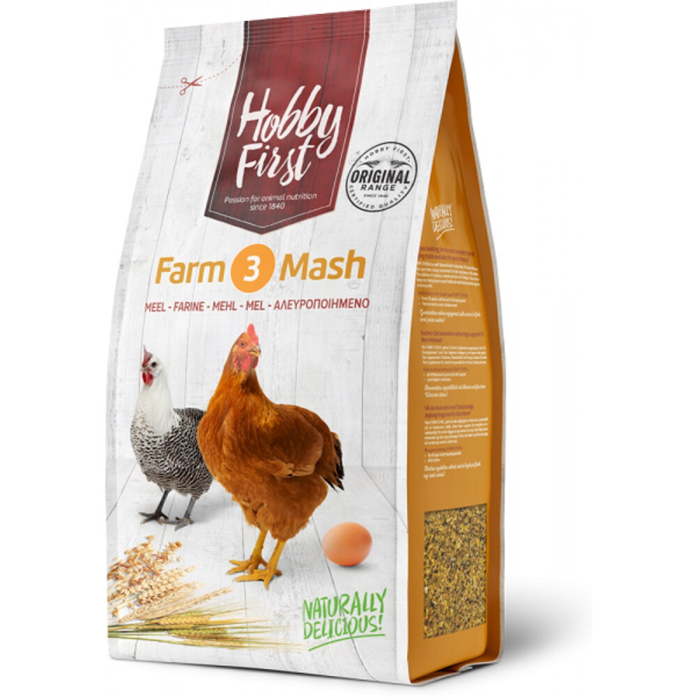 3x HobbyFirst Farm 3 Meel4 kg