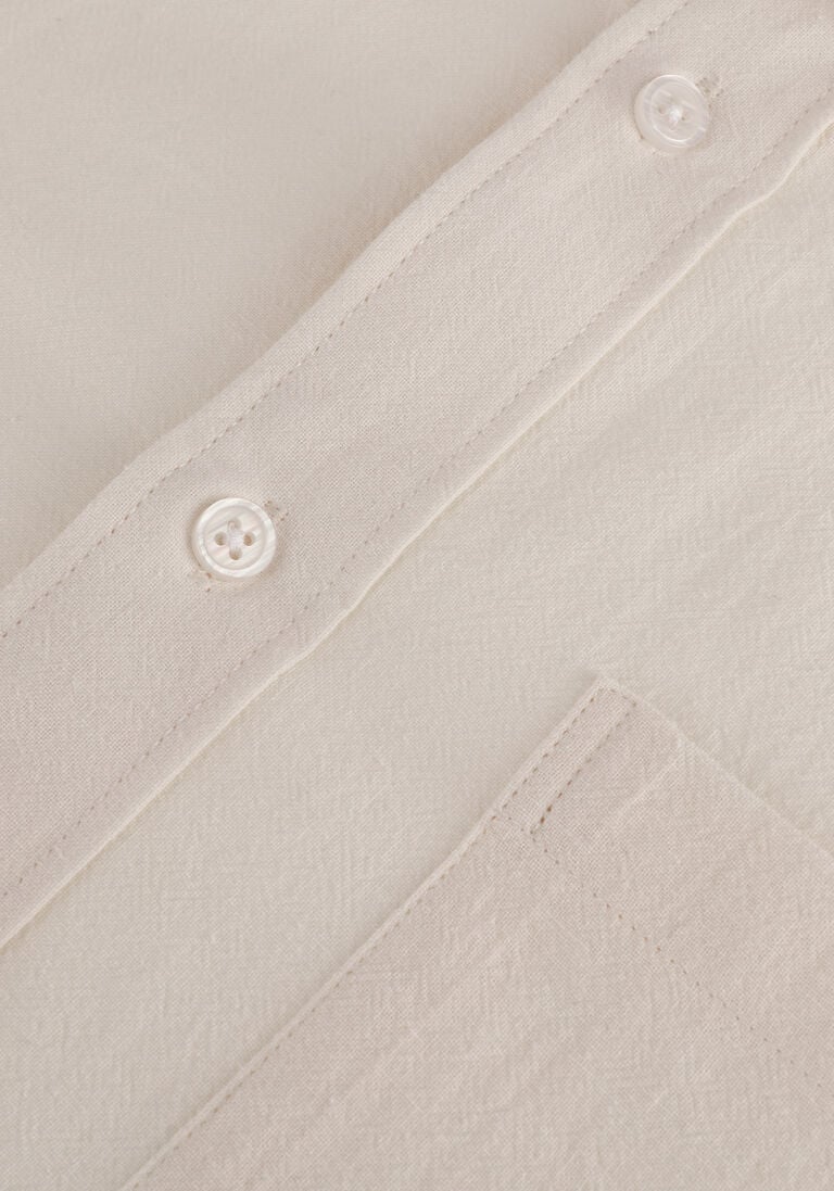 MINIMUM beige minimum casual overhemd yonathan 9359