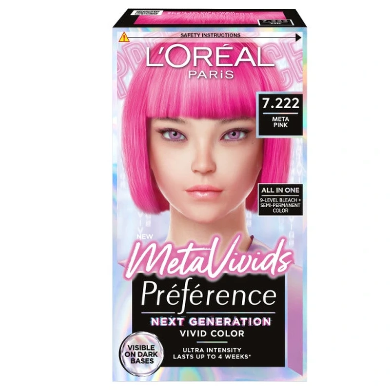 L'Oréal Paris Préférence Metavivids - 7.222 Meta Pink