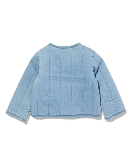 veste en jean pour bébé  bleu