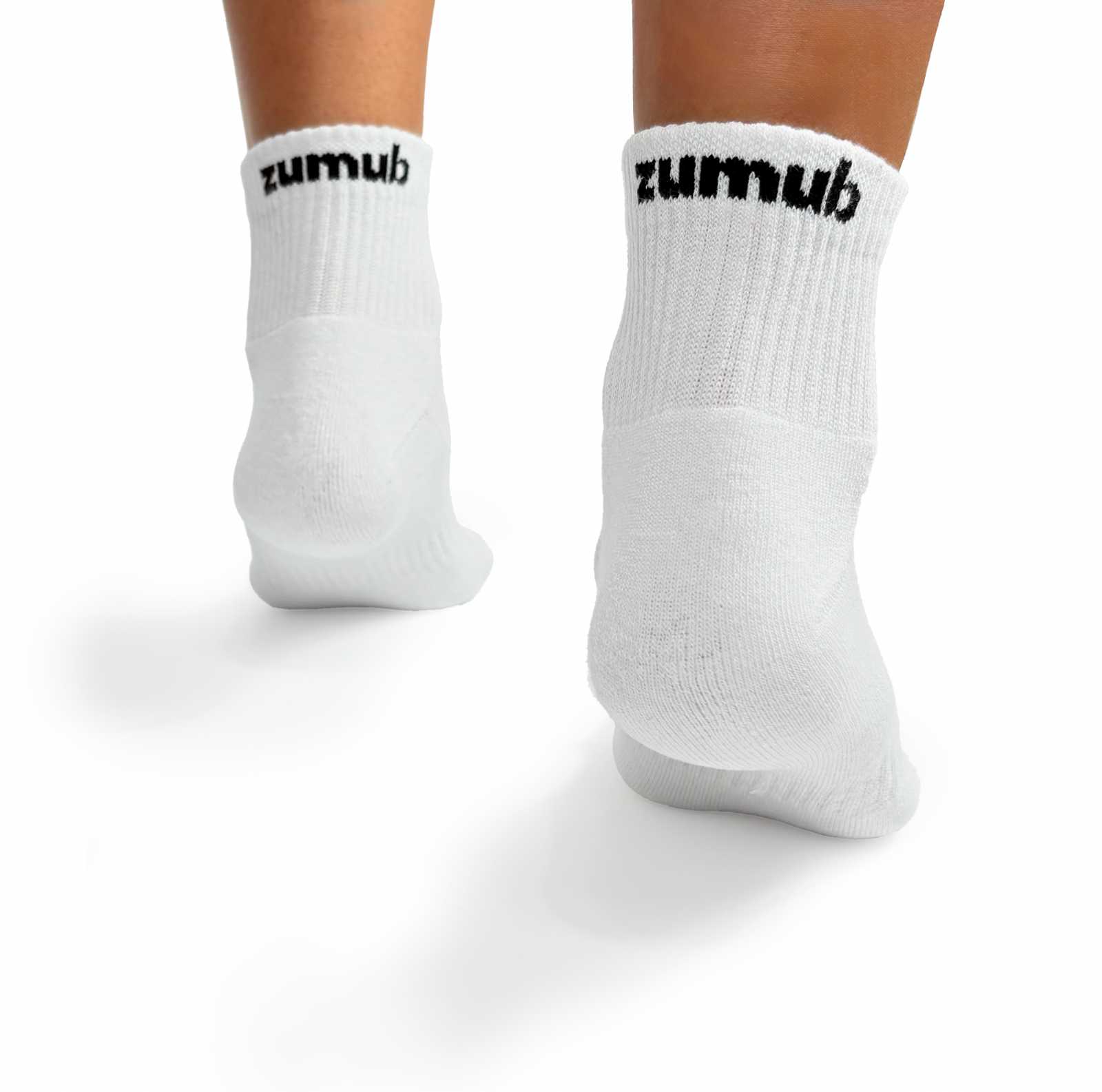 Meias pretas de cano curto Zumbab Basics