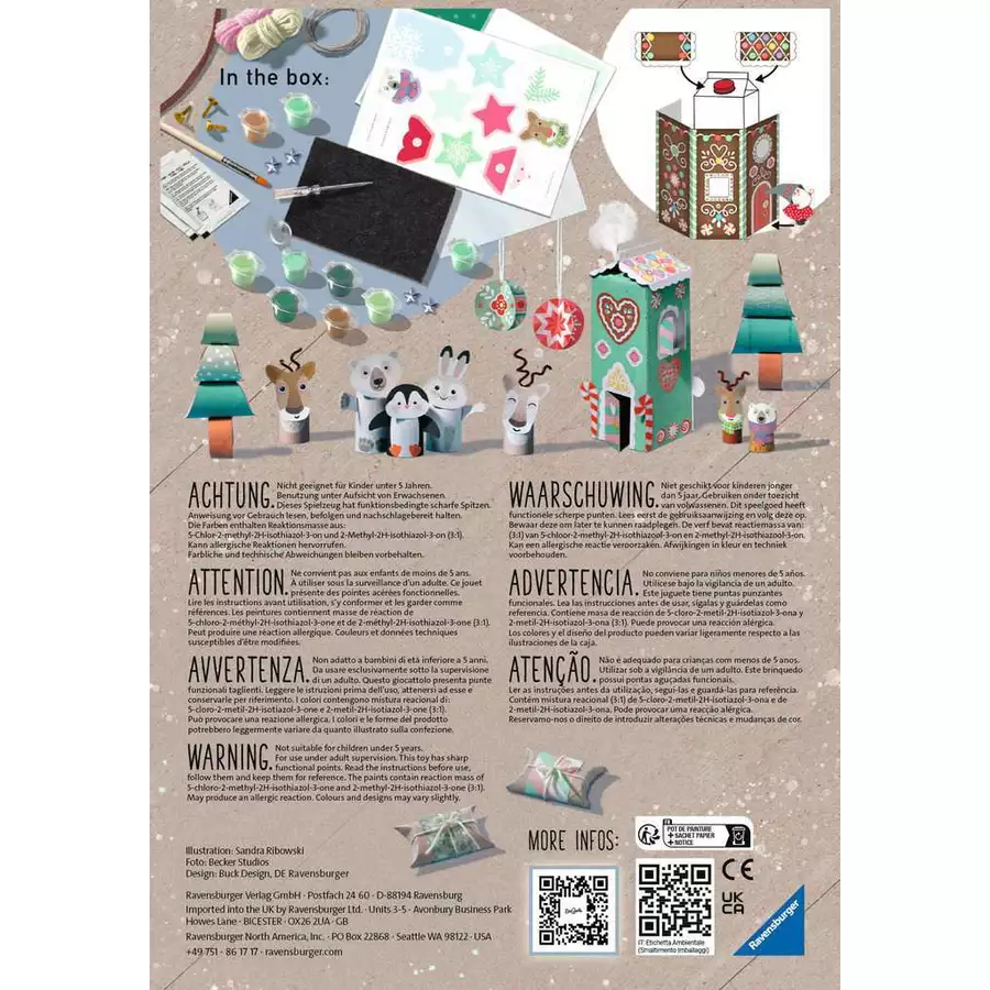 Ravensburger EcoCreate Midi Wintertime bunt
