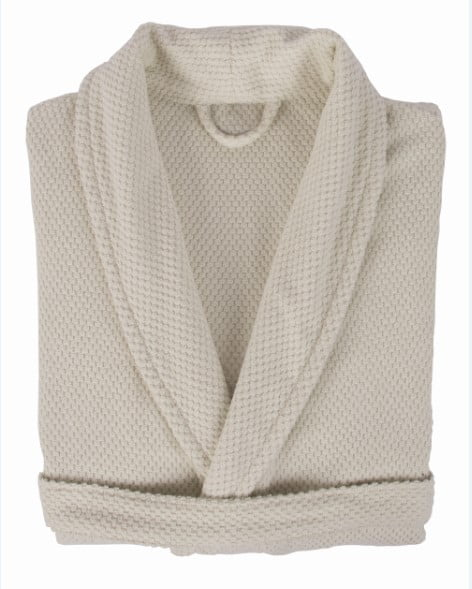 Badjas Dune 100% katoen Maat S creme