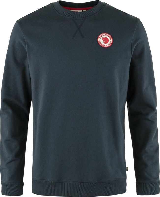 Fjallraven 1960 Logo Badge Trui - Lichtgroen - 100% Biologisch Katoen