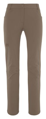 Pantalon de Randonnée Femme Millet Trekker III Beige