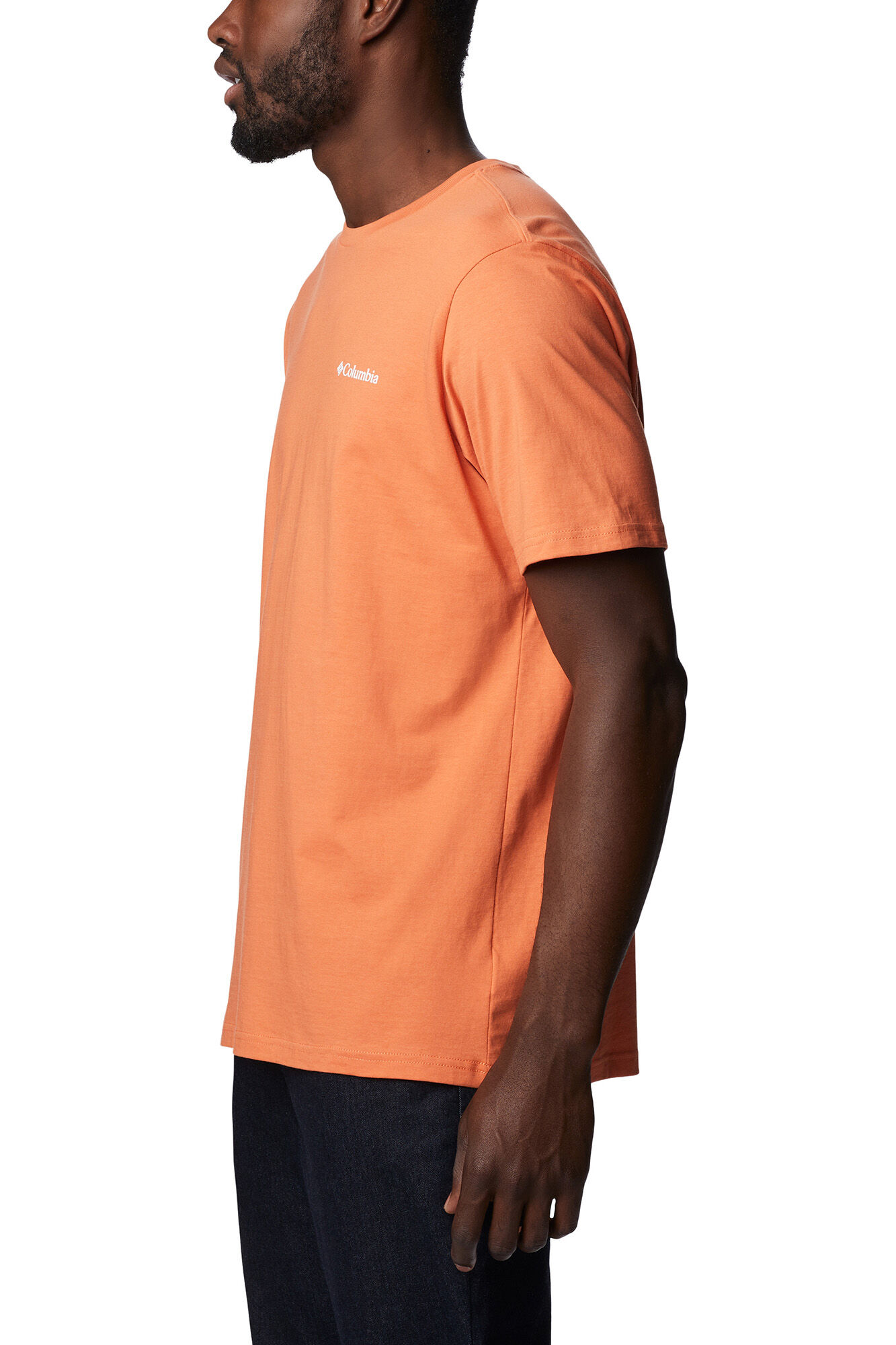 Camiseta masculina de manga curta Columbia North Cascades™ - Laranja
