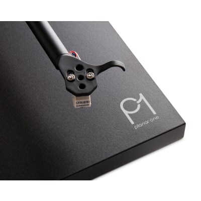 Rega Planar 1 Plattenspieler, Schwarz