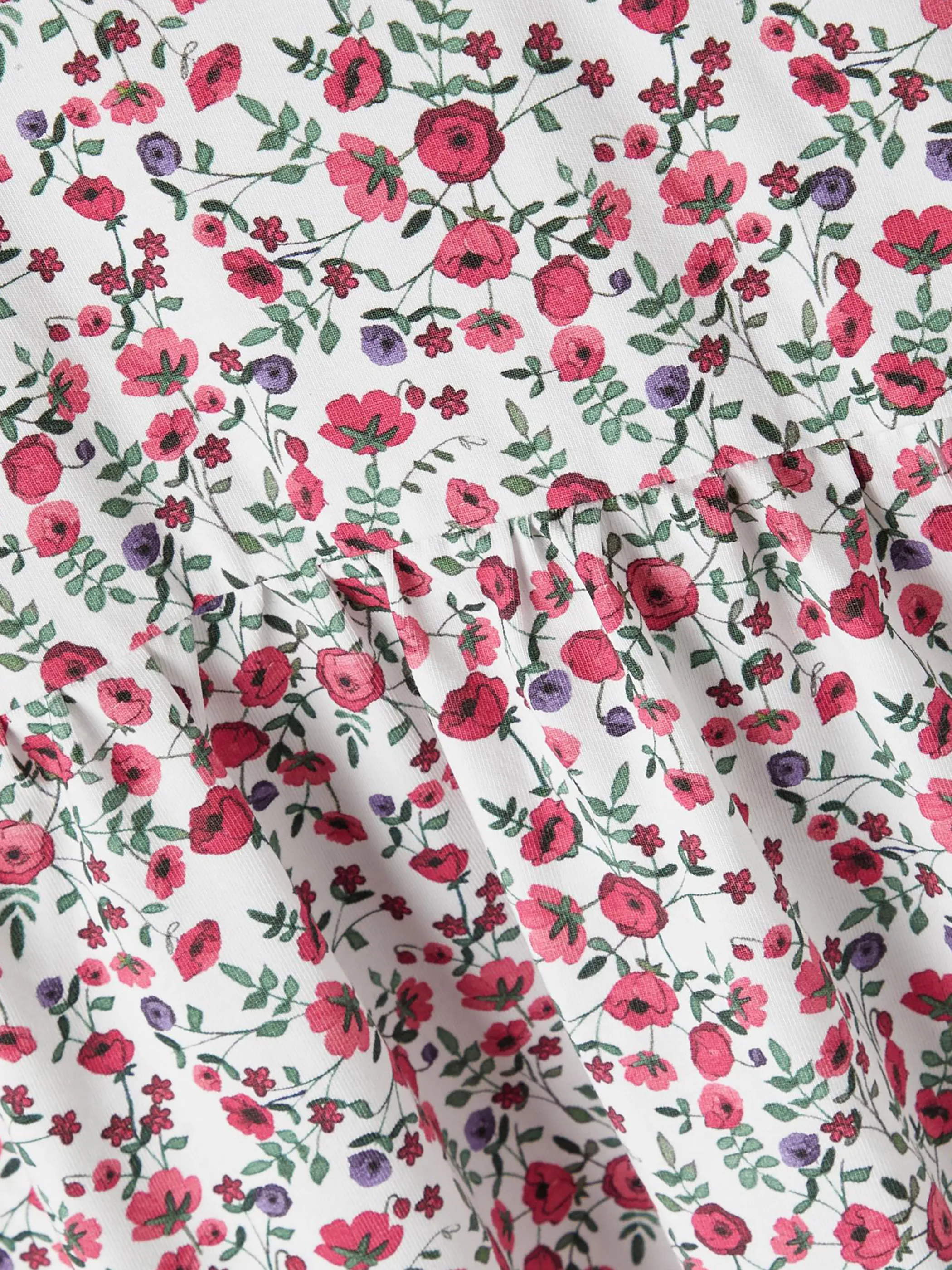 Mädchen Kleid mit Alloverprint