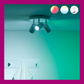 WiZ Connected LED spot GU10 50W kleur licht dimbaar