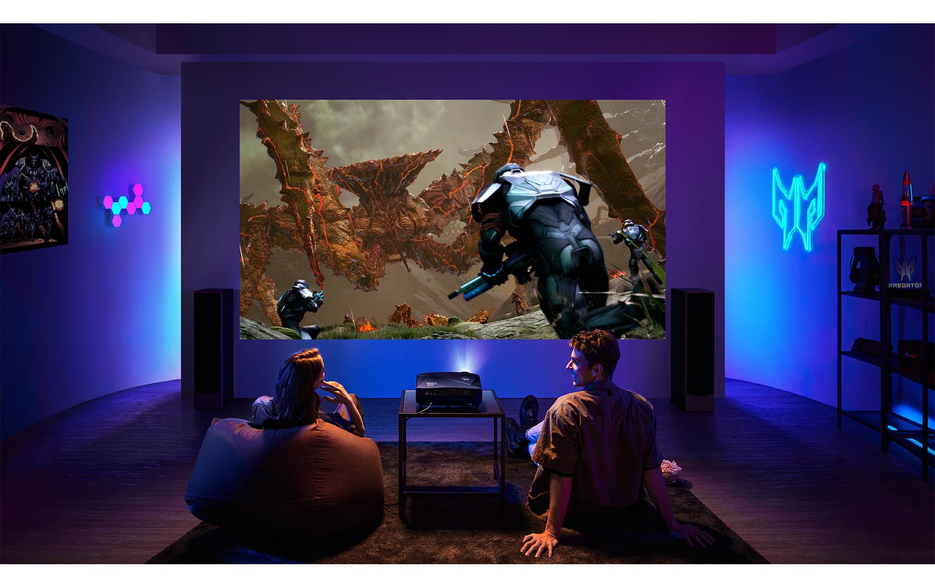 Projektor GD711<br>4K UHD LED-Gaming-Projektor