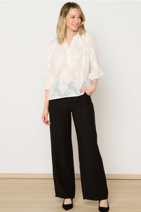 LolaLiza witte dames blouse