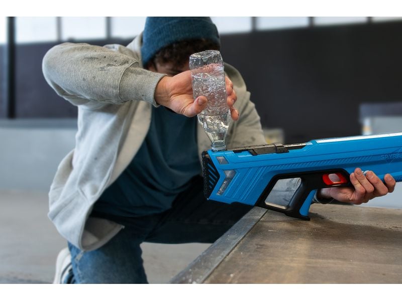 Spyra Wasserpistole SpyraGO blau Wasserblaster für epische Wasserschlacht-Abenteuer