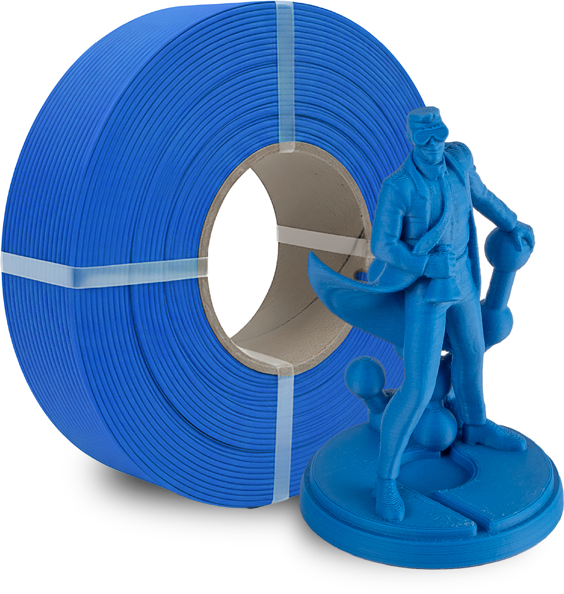 Polymaker  Panchroma™ PLA Refill Matte Sapphire Blue, 1,75 mm / 1000 g    Matte Eleganz in Sapphire Blue