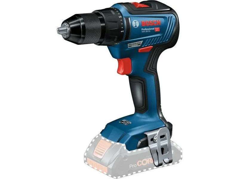 Bosch SLAGBOREMASKINE GSB 18V-55 SOLO L-BOXX - SOLO