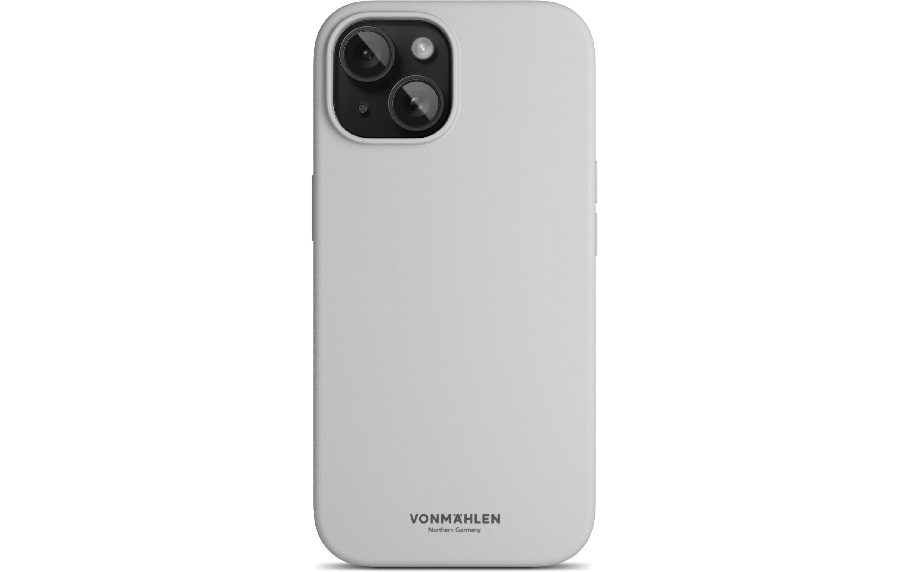 Back Cover Eco Silicone iPhone 15 Plus Light GraySilicone Backcover für das Apple iPhone 15 Plus