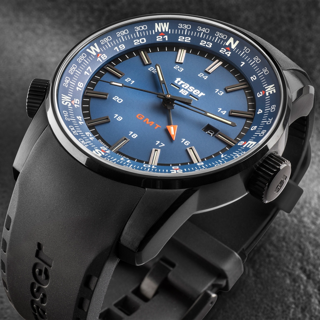 traser P68 Pathfinder GMT Blue