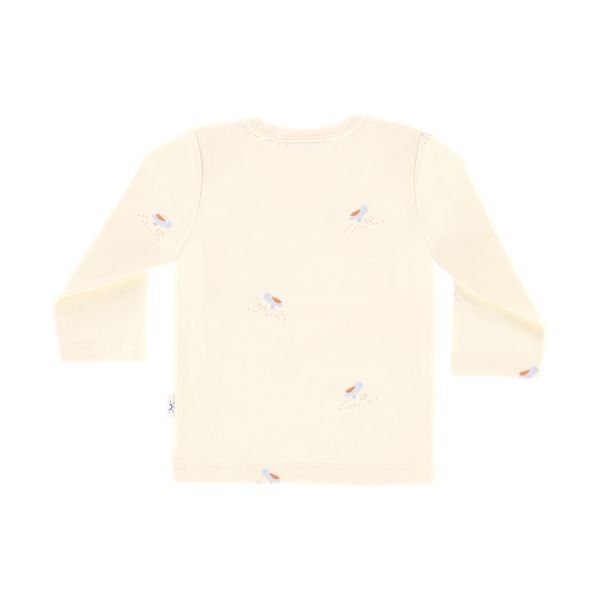 DAY T-Shirt Lange Mouw - Cream - Mt. 50/56