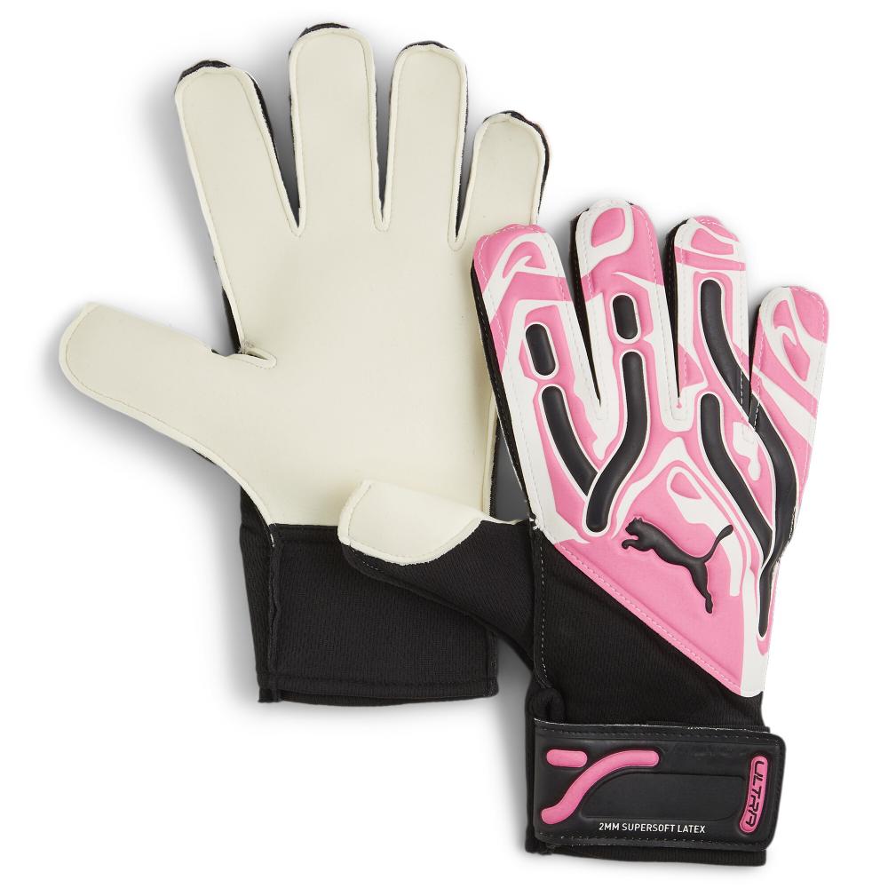 Puma Gants de gardien de football Blanc/Rose Mixte Puma Ultra Pro RC