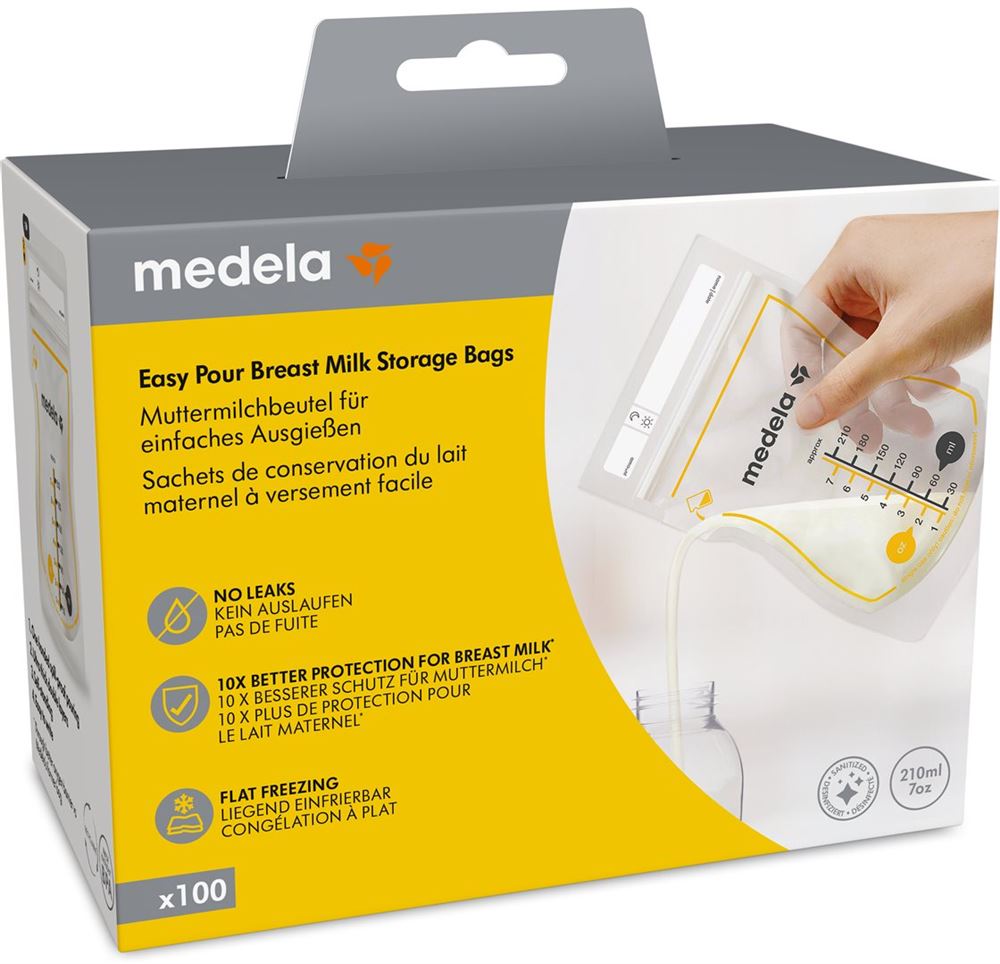 MEDELA Easy Pour Muttermilchbeutel<br>100 Stück