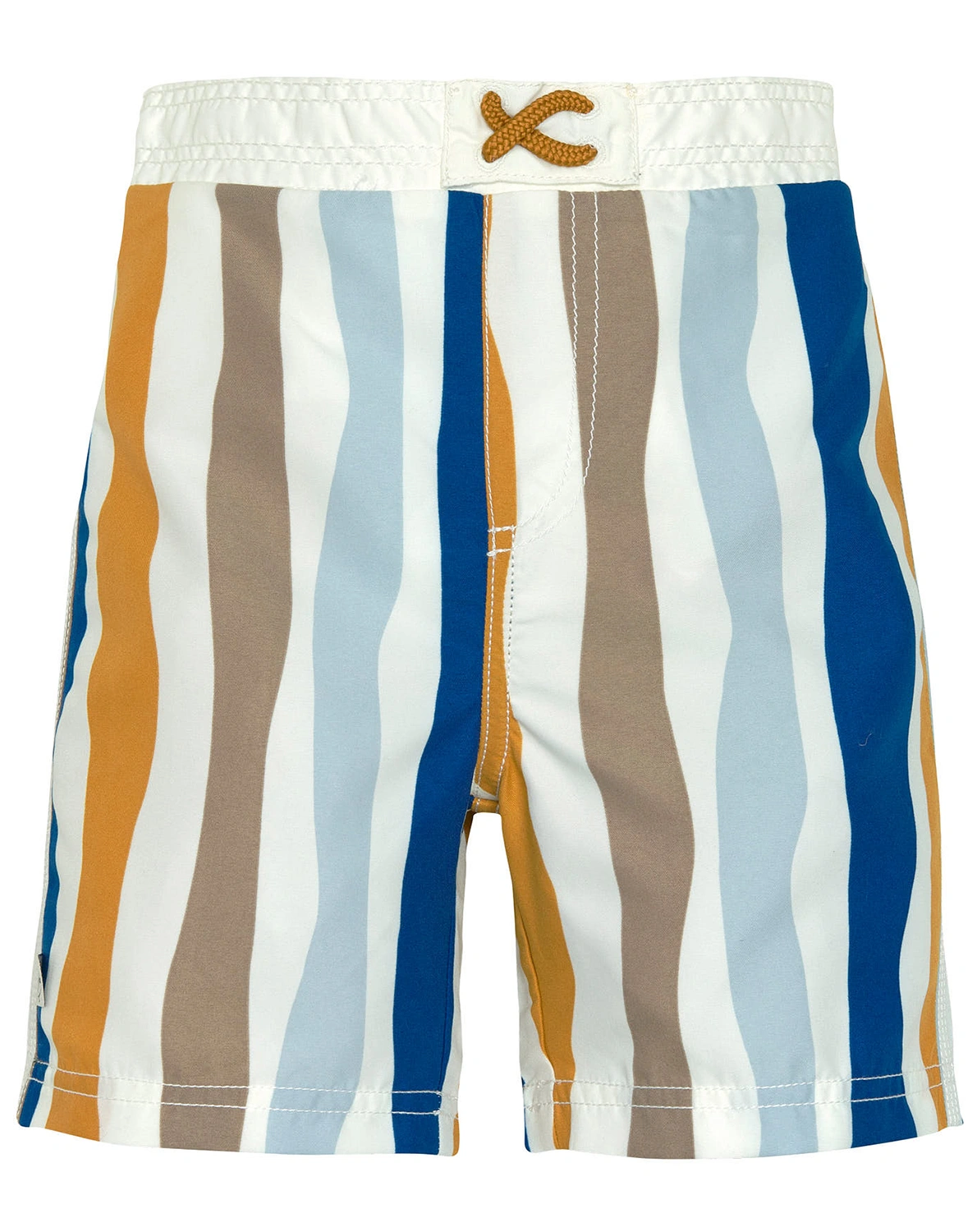 Badeshorts WAVES in blue/nature