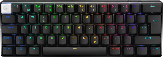 Logitech G Pro X 60 gamingtastatur (sort)