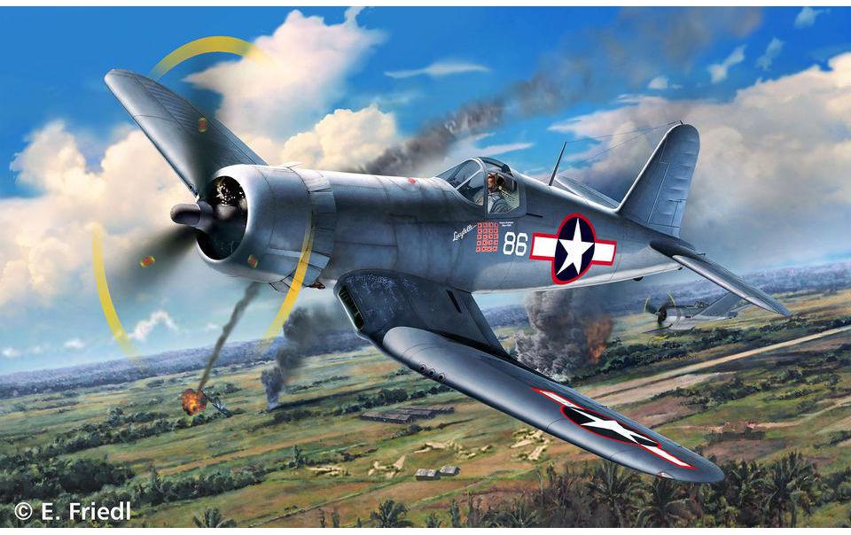 Bausatz Vought F4U-1D Corsair 1:72Kunststoff Modellbausatz