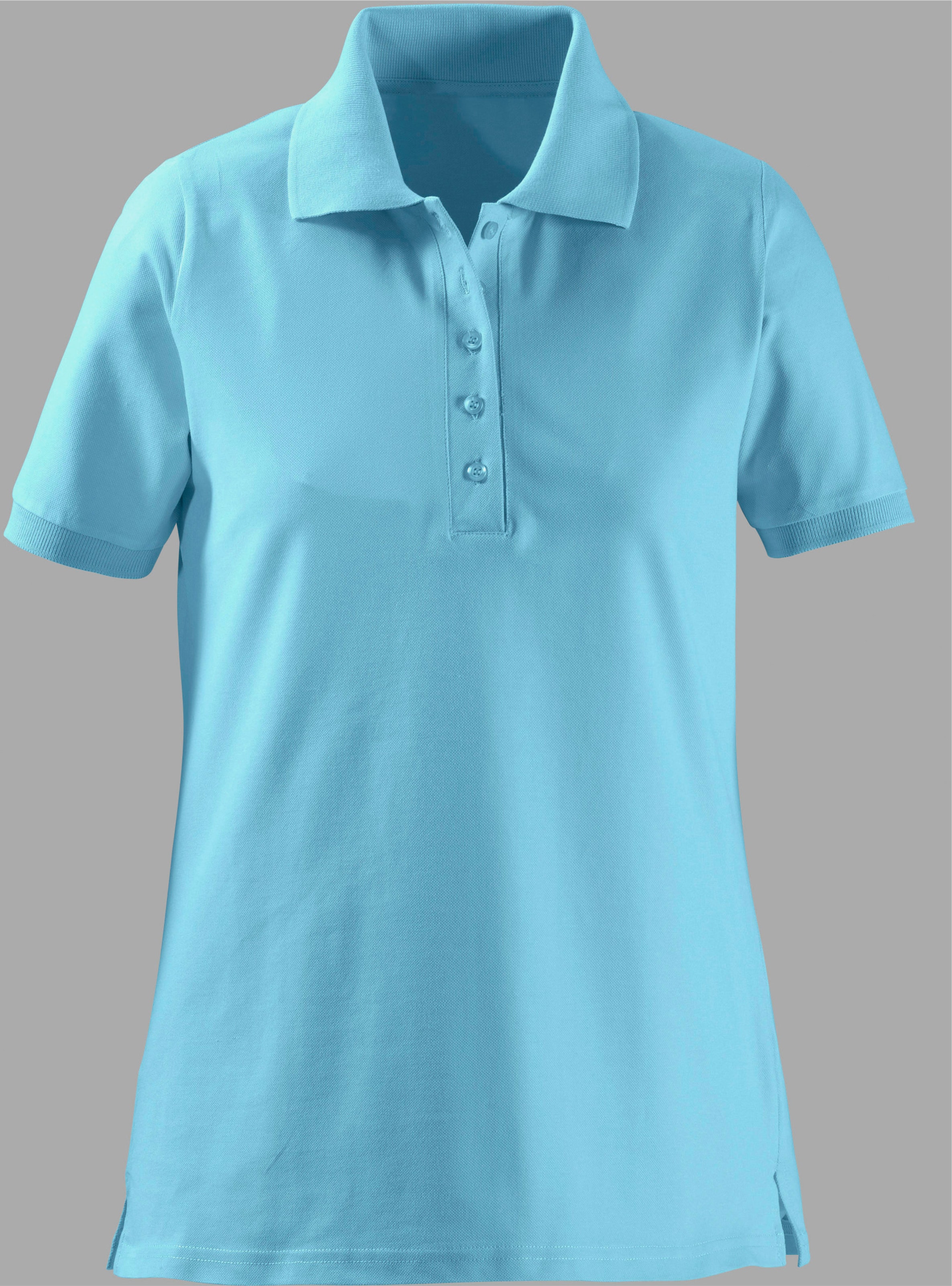 Poloshirt in aqua
