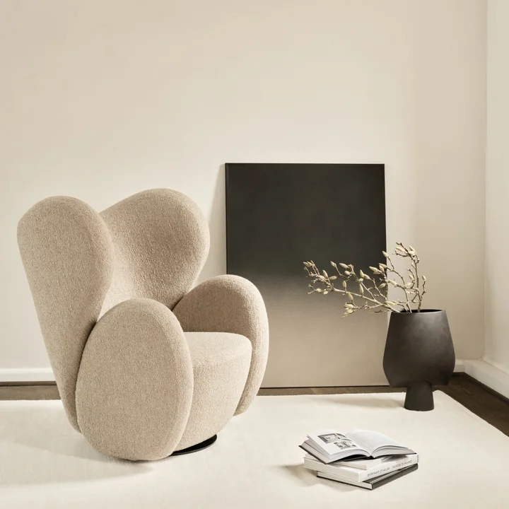 Norr11 - Big Big Sessel, beige (Barnum - Col 3)