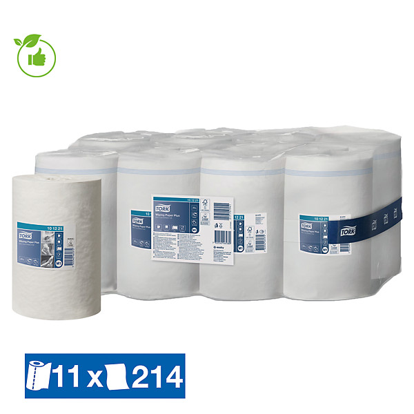 Essuie-mains à dévidage central Tork Plus M1, lot de 11 bobines