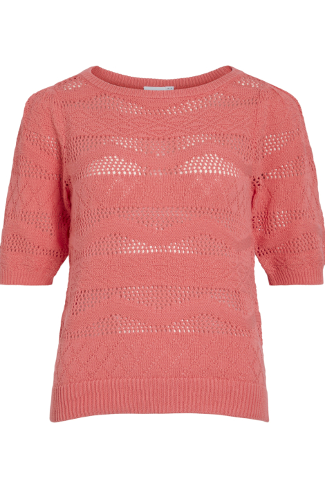Vila roze dames trui