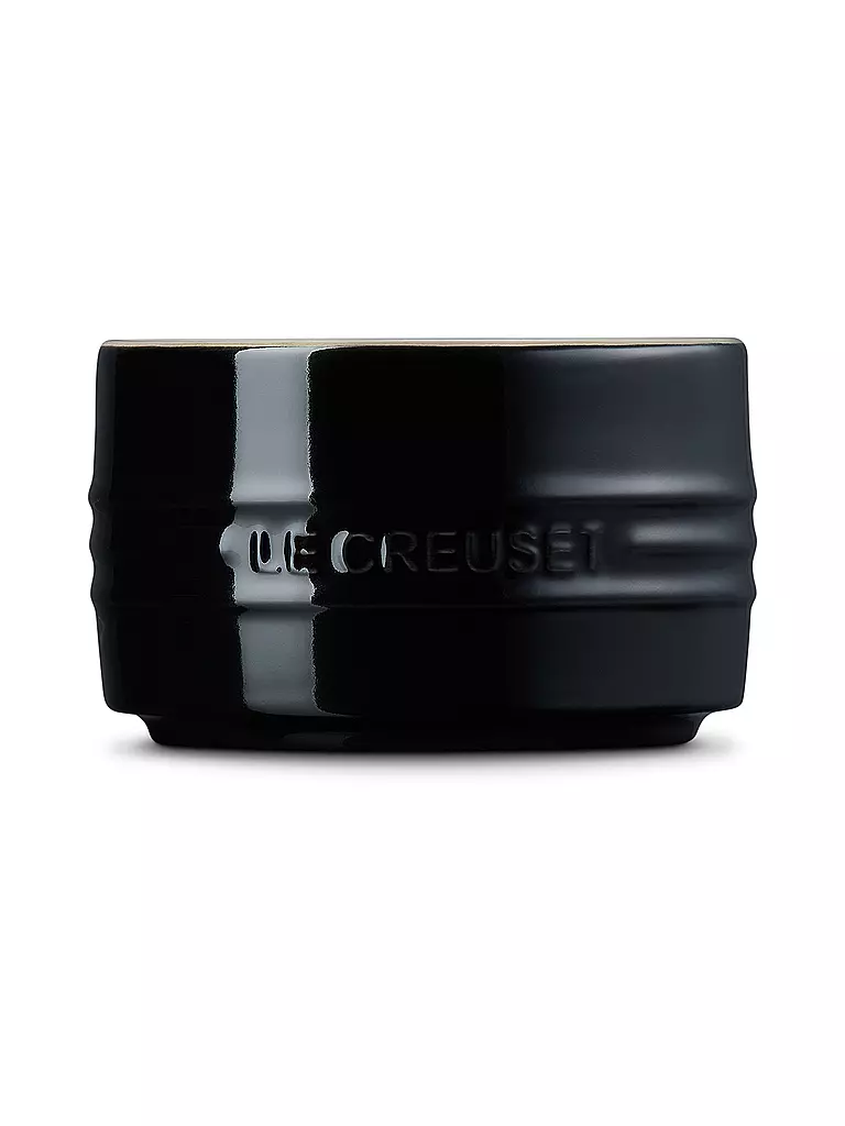 LE CREUSET Stapelbare Förmchen 9cm/2l Schwarz schwarz